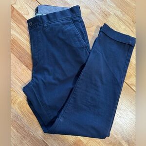 J. Crew Men's Navy Slim-Fit Stretch Chinos